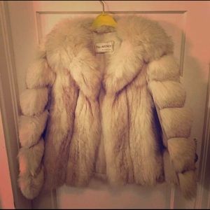 SOLD Vintage Authentic Fur and Leather Coat